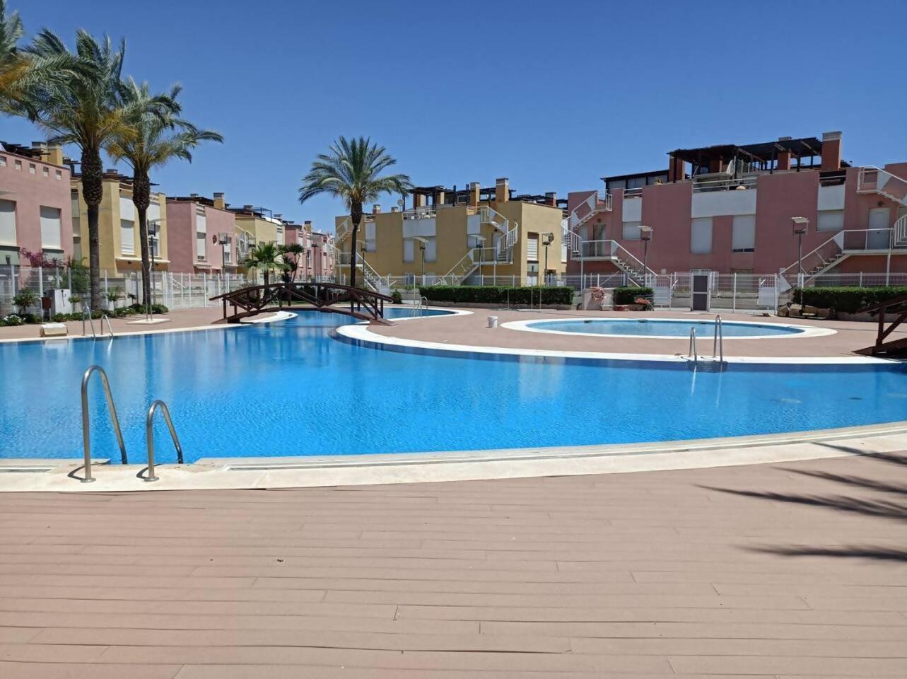 Vera Playa Apto 4 Personas Piscina Parking Wifi Playas de Vera Kültér fotó